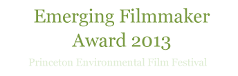 Emerging Filmmaker Award 2013