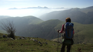 Scene from documentary "Walking the Camino"