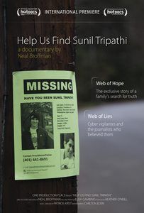 Help Us Find Sunil Tripathi